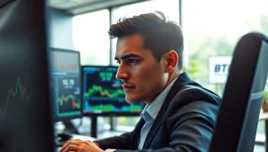 Optimize trades using hotforex mt4 on a professional trader's workspace focusing on market trends.