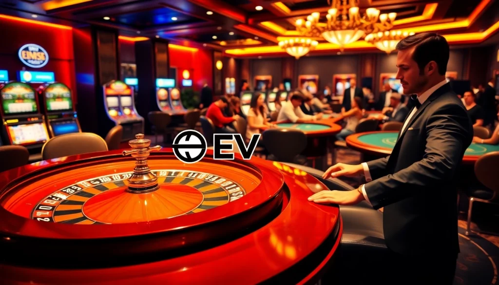 Experience the excitement at EV88 casino tables with luxury ambiance and engaging gameplay.