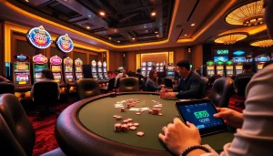 Experience the excitement of trang cá cược god55 with vibrant slot machines and poker games.