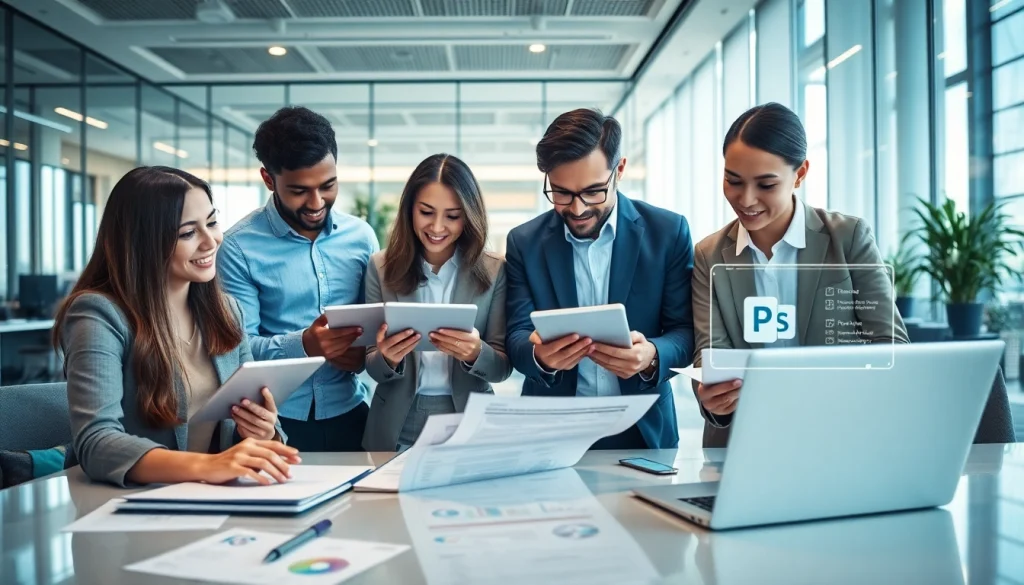 WPS下载：在现代工作空间中使用 WPS Office 进行协作的专业人士。