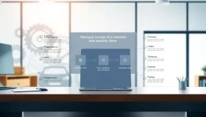Understand how do extended auto warranty claims work step by step with this detailed infographic.