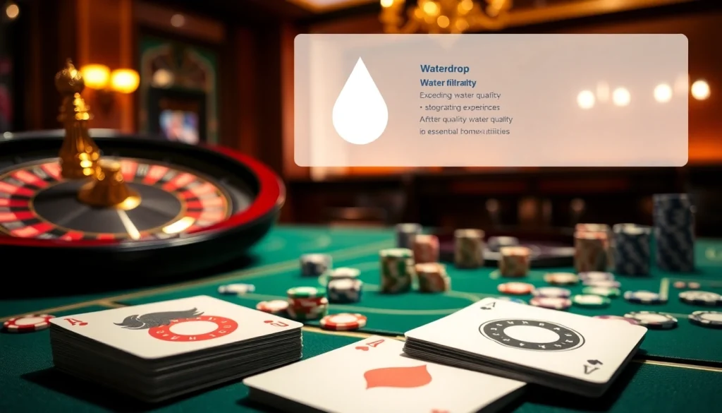 Experience premium quality with the Waterdrop 5231JA2002A Refrigerator Water Filter at a vibrant casino.