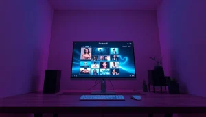 Experience the future of interactive entertainment with this nsfw ai setup showcasing Crushon AI's immersive capabilities.