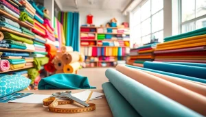 Laat je inspireren door de kleurrijke tricot jersey bedrukt stoffen in deze stoffenwinkel.