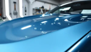 Salt protection ceramic coating enhancing the shine and durability of a vehicle's surface.