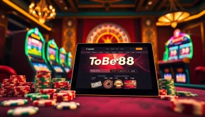 Experience the excitement of online gaming at trang chủ tobet88 with vibrant casino elements and a charming atmosphere.