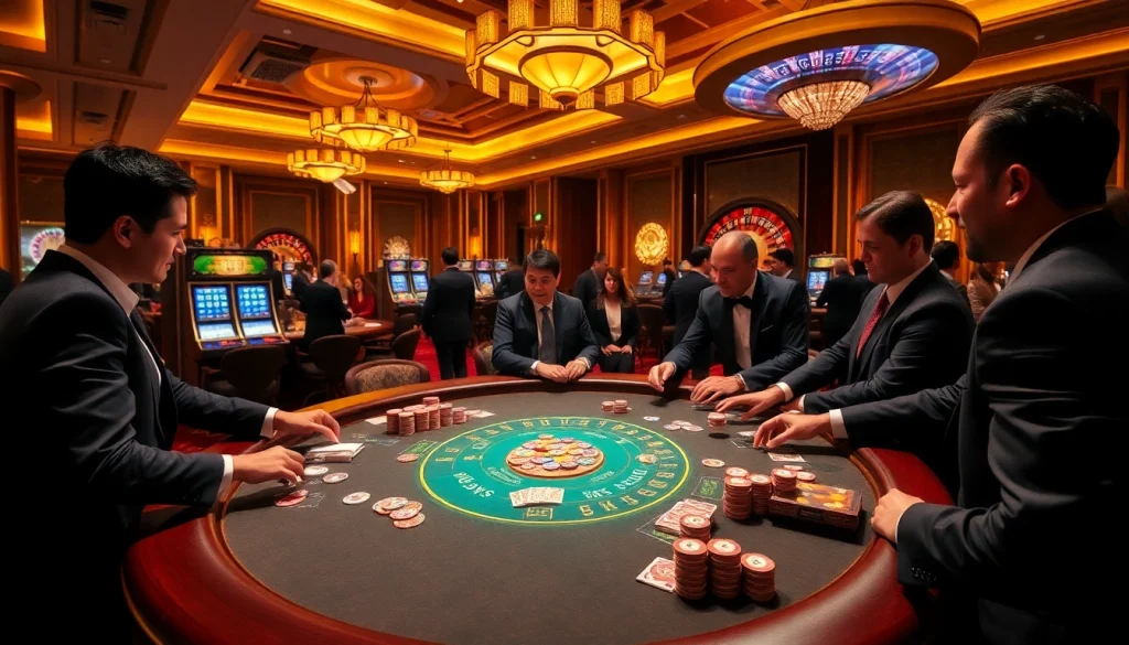 Experience the thrill of betting at https://ok88.tech/ with vibrant casino games and engaged players.
