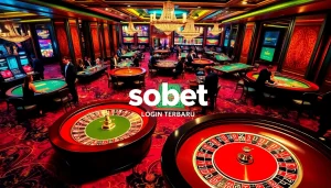 Experience the excitement of sbobet login terbaru with a luxurious casino atmosphere.