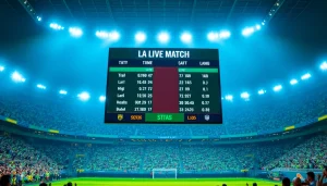 Live soccer stats displayed prominently with динамик graphics, reflecting ผลบอลสด thscore for engaged fans.