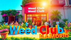 Join the vibrant scene at Weed Club Madrid, where community and cannabis come together.
