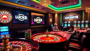 Trải nghiệm cảm giác chiến thắng tại LUCK8 với các trò casino hấp dẫn và các hoạt động cá cược sôi động.