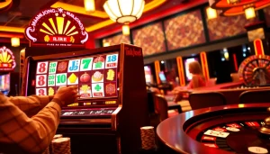 Experience the thrill of Mahjong Ways 2 slots in action, spinning for big wins at the casino.