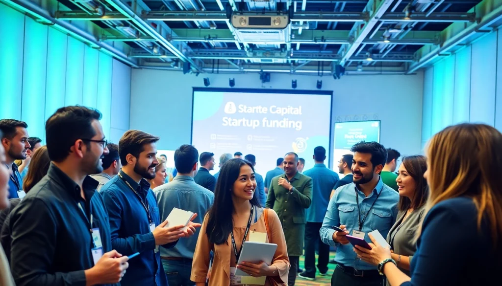 Engage at the venture capital and startup conference as innovators connect and share ideas.