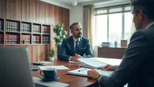 Consultation with a Personal Injury Lawyer in Grand Junction offering expert legal advice.