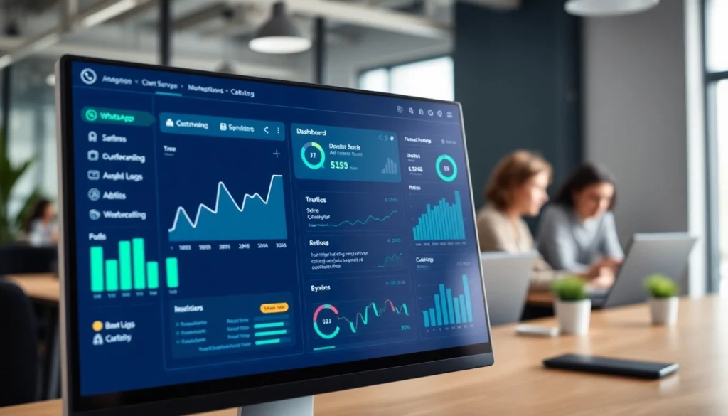 Understand What is a CRM for WhatsApp with a visual representation of customer engagement metrics.